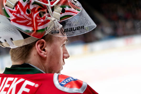 Frölundas målvakt Johan Mattsson