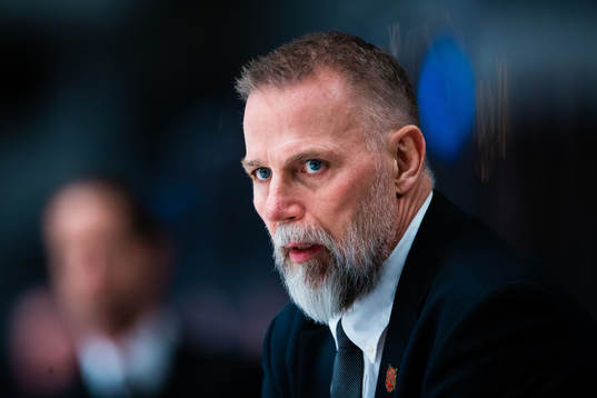 Moras tränare Mats Lusth
