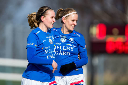 Trelleborgs Viktoria Persson jublar