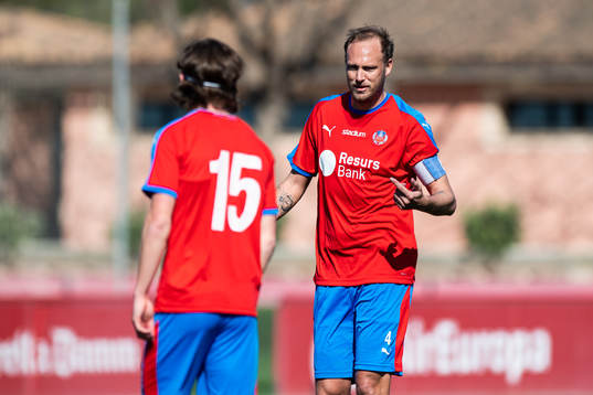 Helsingborgs Max Svensson och Andreas Granqvist