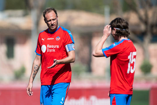 Helsingborgs Max Svensson och Andreas Granqvist