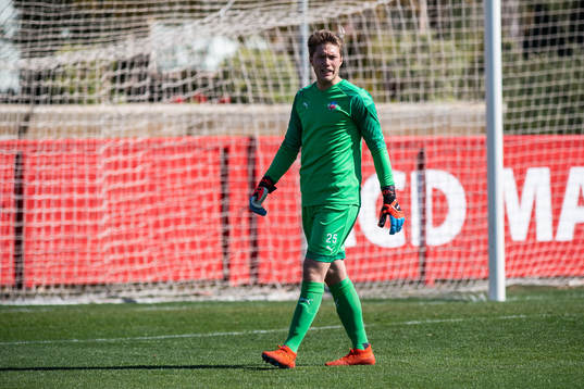 Helsingborgs målvakt Kalle Joelsson