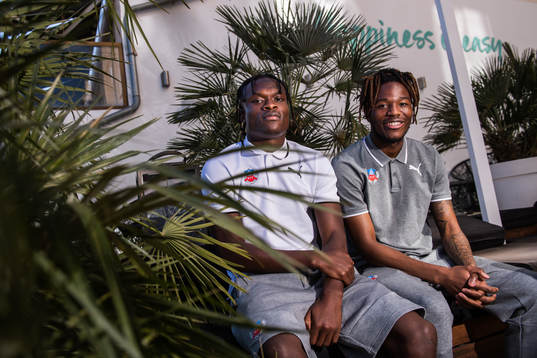 Noel Mbo och Kundai Benyu