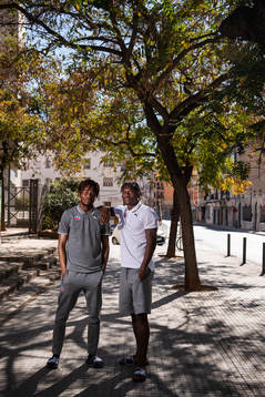 Kundai Benyu och Noel Mbo
