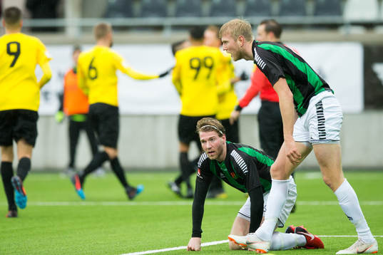 GAIS August Wängberg och Carl Nyström deppar