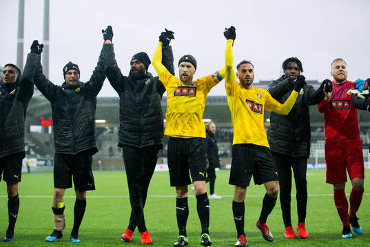 Häcken jublar