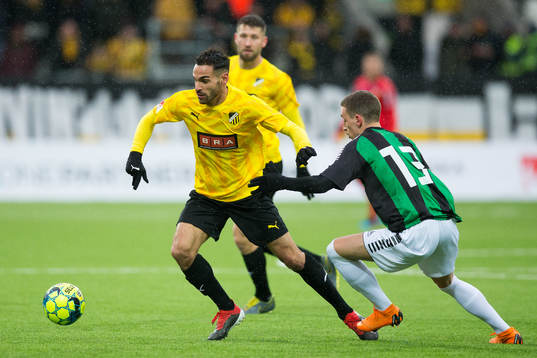 Häckens Mervan Celik mot GAIS Arian Kabashi