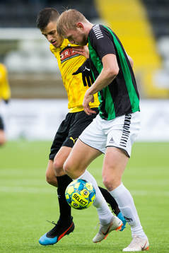 Häckens Alexander Jeremejeff och GAIS Carl Nyström