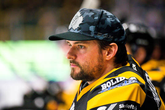 Skellefteås målvakt Gustaf Lindvall