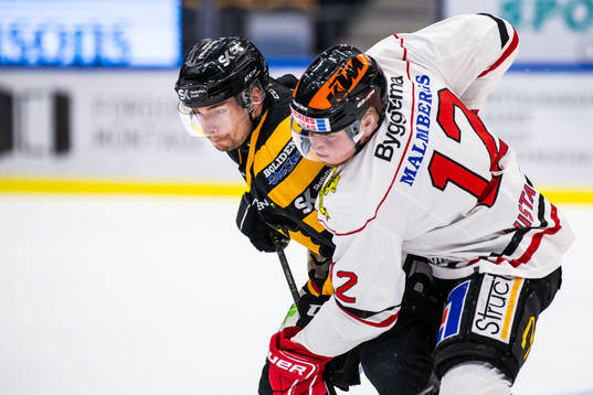 Skellefteås Adam Pettersson och Örebros Glenn Gustafsson