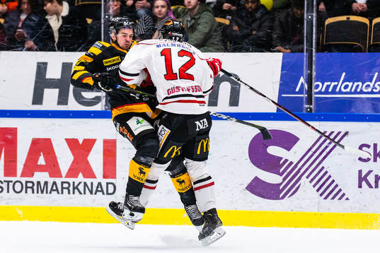 Skellefteås Emil Djuse och Örebros Glenn Gustafsson
