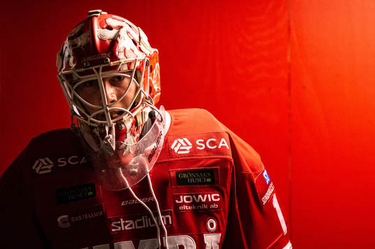 Timrås målvakt Victor Brattström