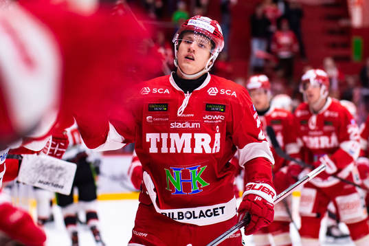Timrås Johannes Kinnvall jublar