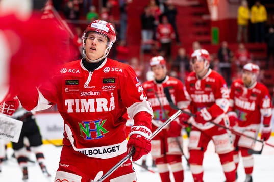 Timrås Johannes Kinnvall jublar
