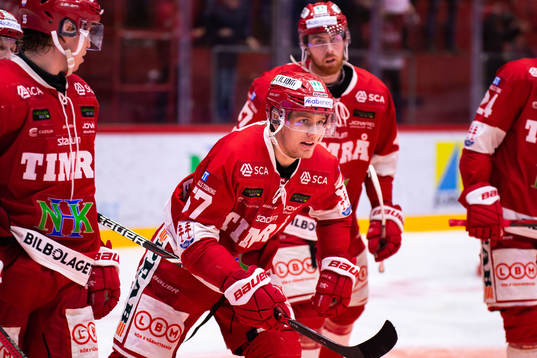 Timrås Anton Wedin jublar