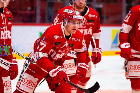 Timrås Anton Wedin jublar