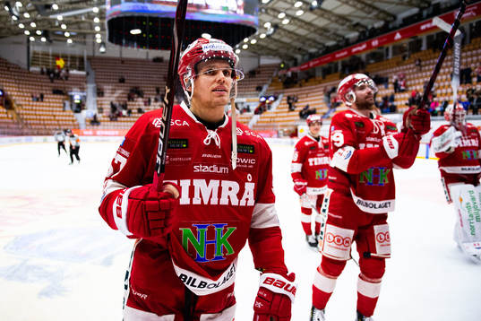 Timrås Anton Wedin jublar