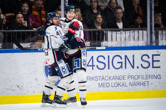 Linköpings Olle Lycksell jublar