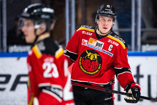 Luleås Erik Gustafsson deppar