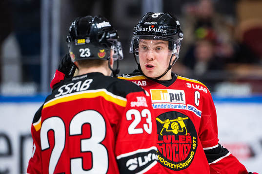 Luleås Jesper Sellgren och Erik Gustafsson