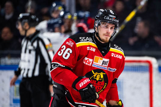Luleås Emil Larsson deppar
