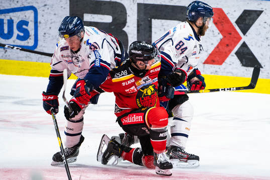 Linköpings Olle Lycksell, Luleås Austin Farley och