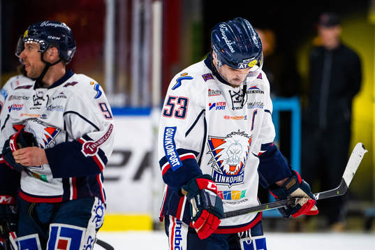 Linköpings Eddie Larsson deppar