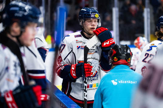 Linköpings Anton Karlsson deppar
