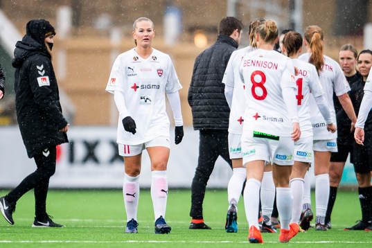 Rosengårds Lisa-Marie Utland deppar