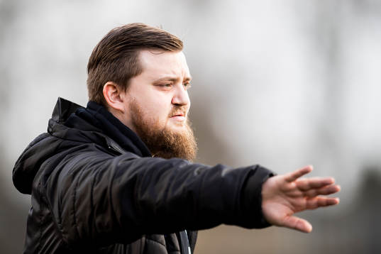 Kalmars tränare Joakim Lindén Johansson