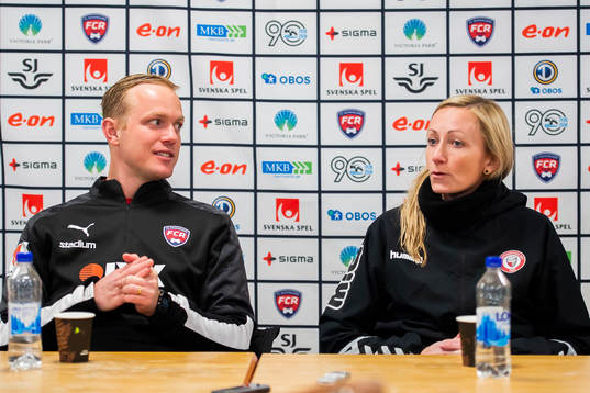 Rosengårds tränare Jonas Eidevall och Kristianstads
