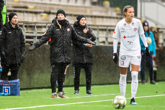 Kristianstads tränare Elisabet Gunnarsdottir