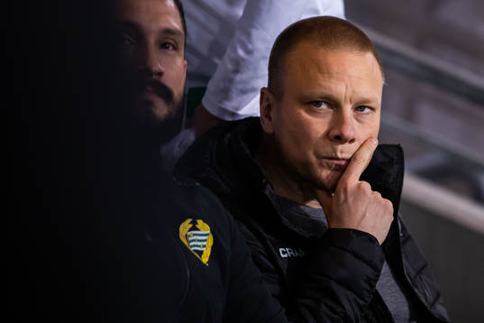 Hammarbys tränare Stefan Billborn