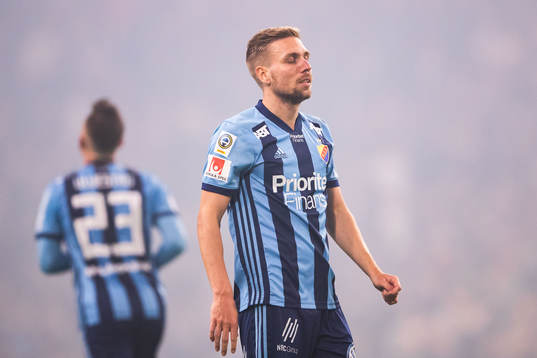 Djurgårdens Jonathan Ring deppar