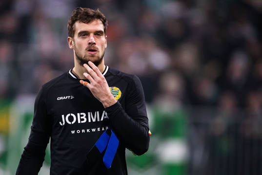 Hammarbys Davor Blazevic deppar