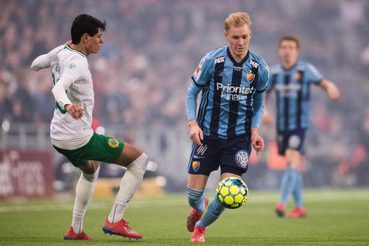 Hammarbys Jean Carlos de Brito och Djurgårdens Adam