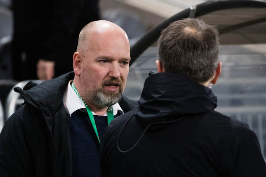 Hammarbys vd Henrik Kindlund innan kvartsfinalen i Svenska