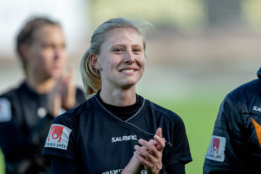 0  Göteborgs Rebecka Blomqvist jublar