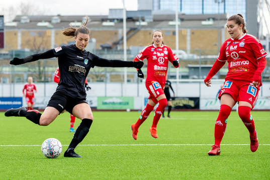 0 Göteborgs Pauline Hammarlund mot Linköpings Anna Rakel