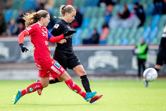 0  Göteborgs Julia Zigiotti Olme mot Linköpings Emma