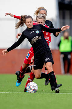 0  Göteborgs Vilde Bøe Risa, Emma Koivisto mot