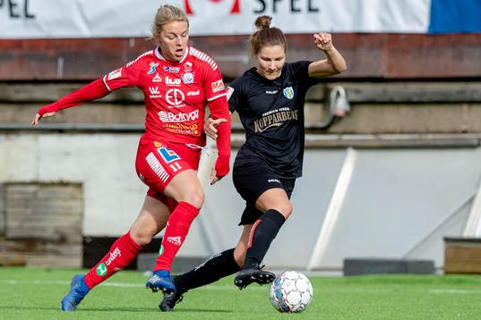 0 Linköpings Mimmi Larsson mot Göteborgs Natalia Kuikka