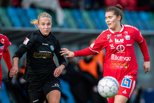 0  Göteborgs Emma Koivisto mot Anna Rakel Pétursdóttir