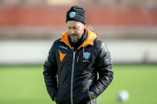 0 Göteborgs tränare Marcus Lantz