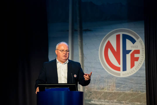 Terje Svendsen, President of the Norwegian Football