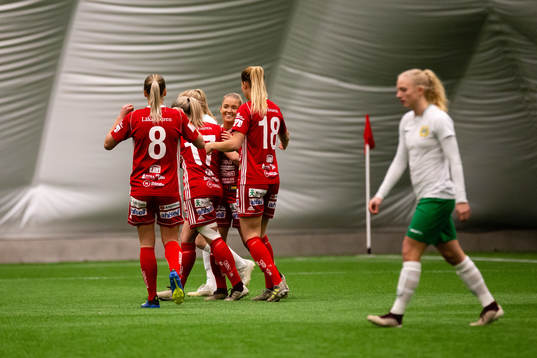 Piteås damer jublar