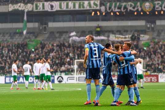 Djurgårdens Marcus Danielson  jublar