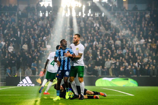 Djurgårdens Mohamed Buya Turay deppar