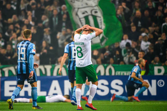 Hammarbys Jeppe Andersen deppar