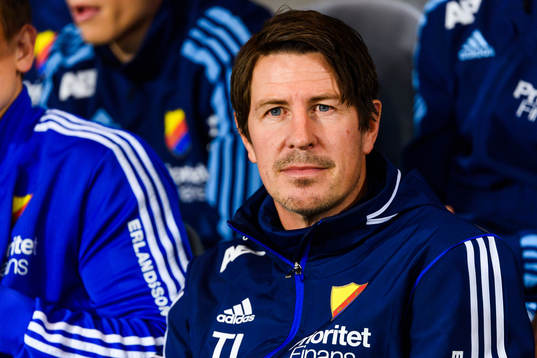 Djurgårdens tränare Thomas Lagerlöf